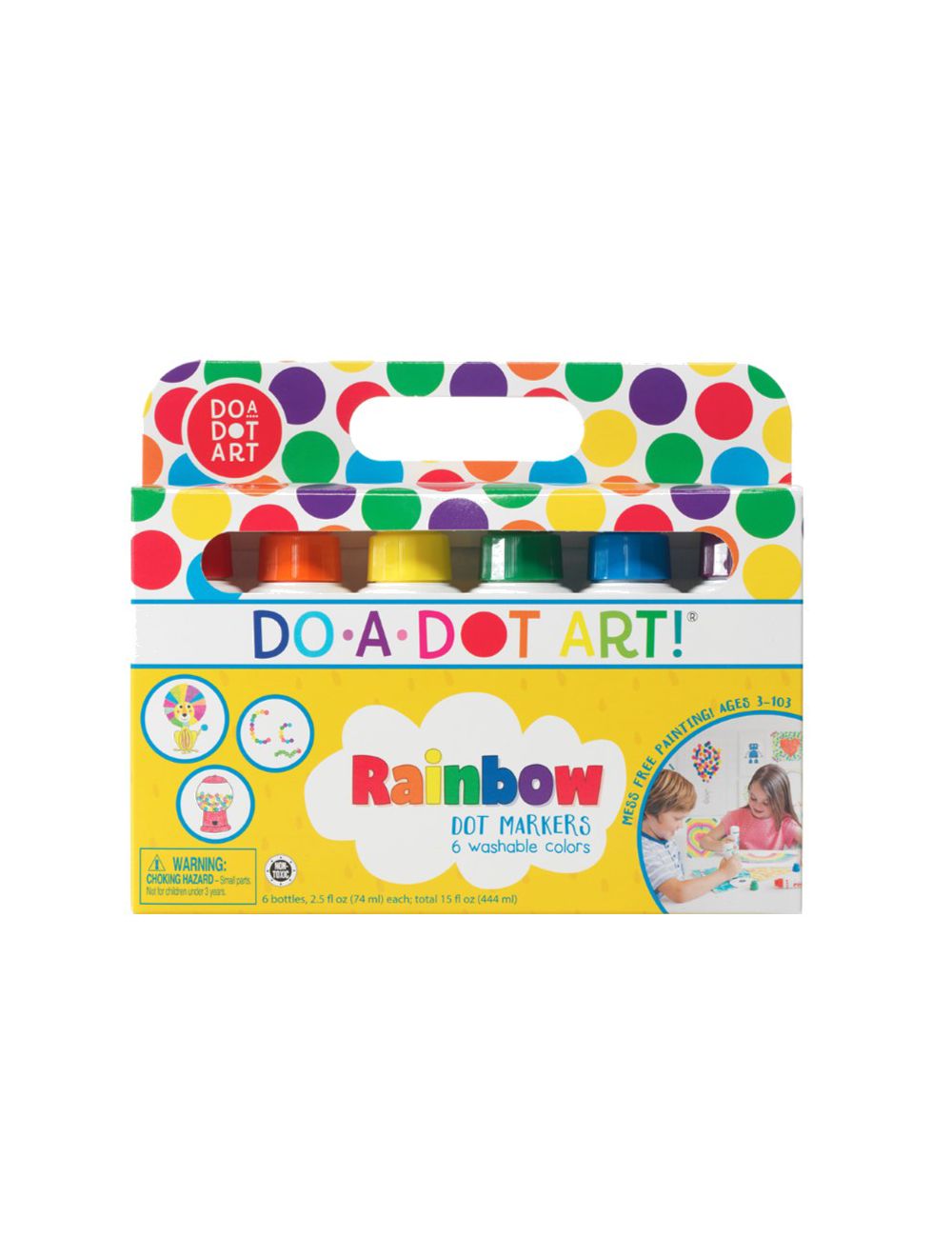 6-Pack Rainbow Do A Dot - Tools 4 Teaching