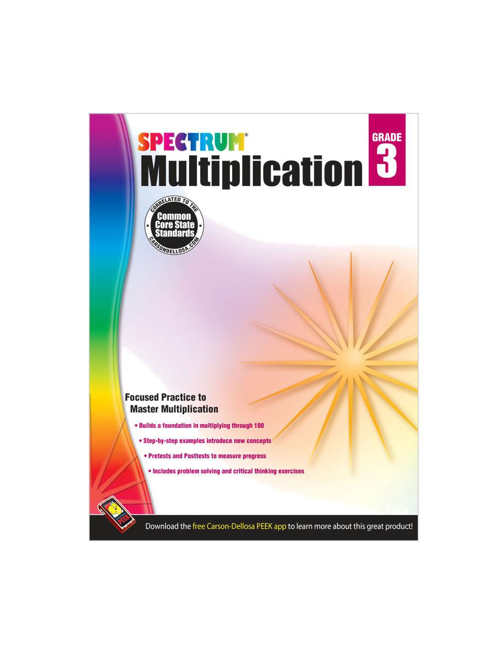 Spectrum Multiplication Workbook-Grade 3