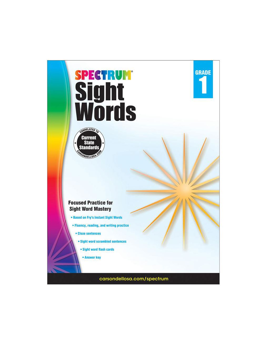 spectrum-sight-words-book-grade-1