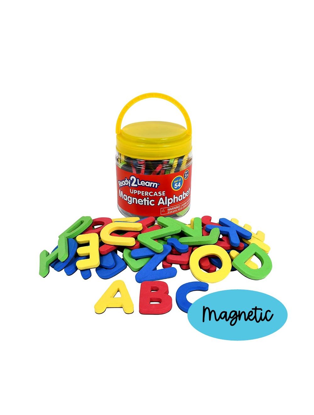 Uppercase Magnetic Alphabet Letters