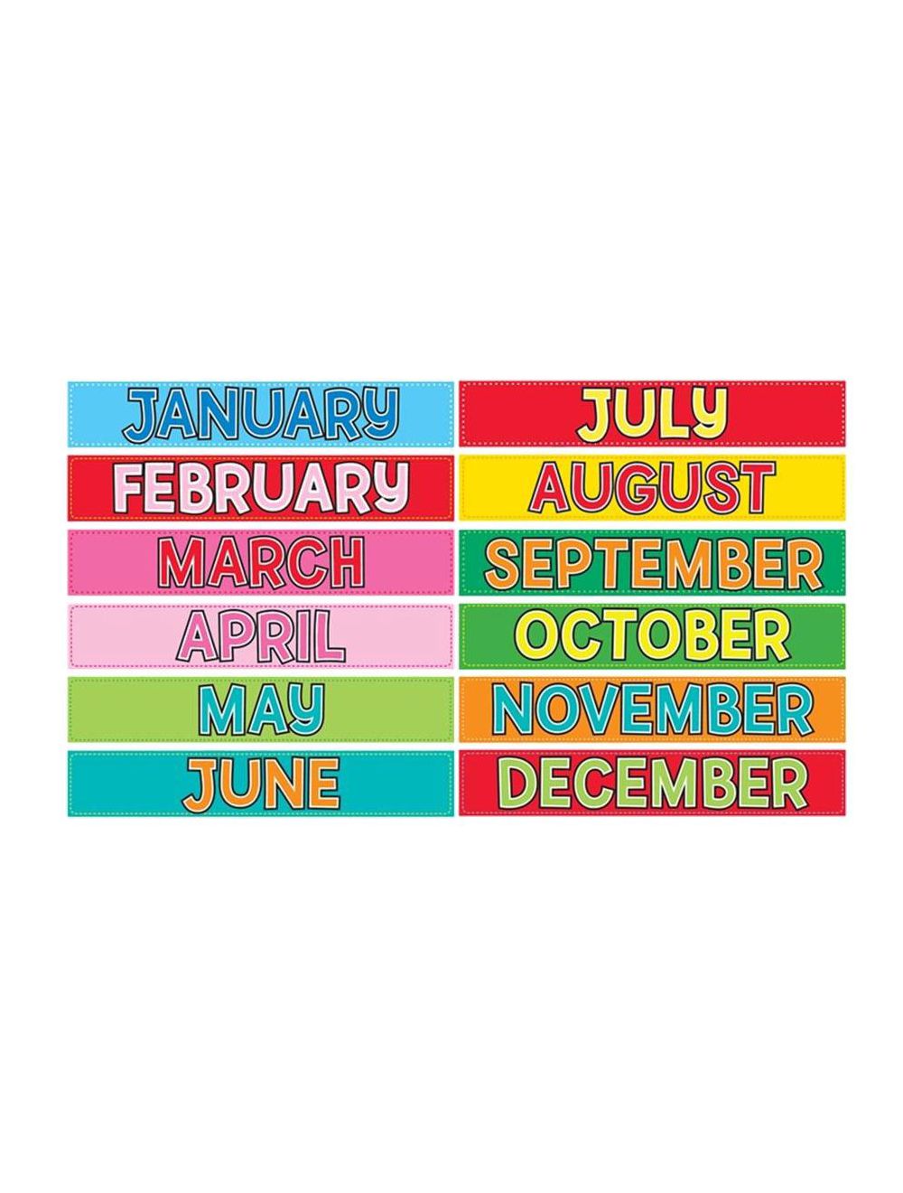 Monthly Calendar Cards