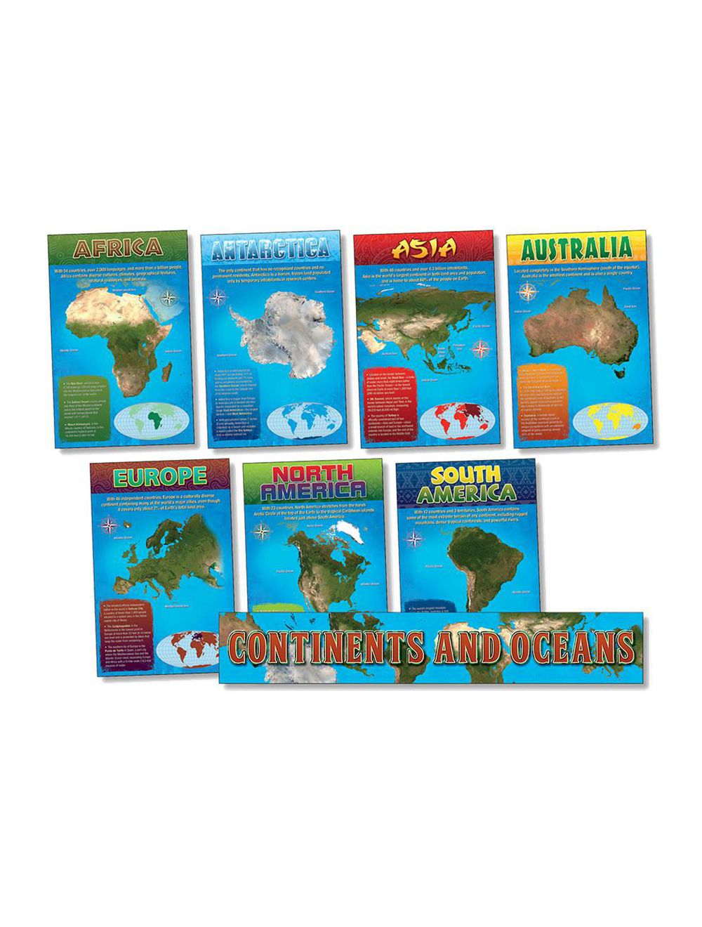 Continents & Oceans Bulletin Board