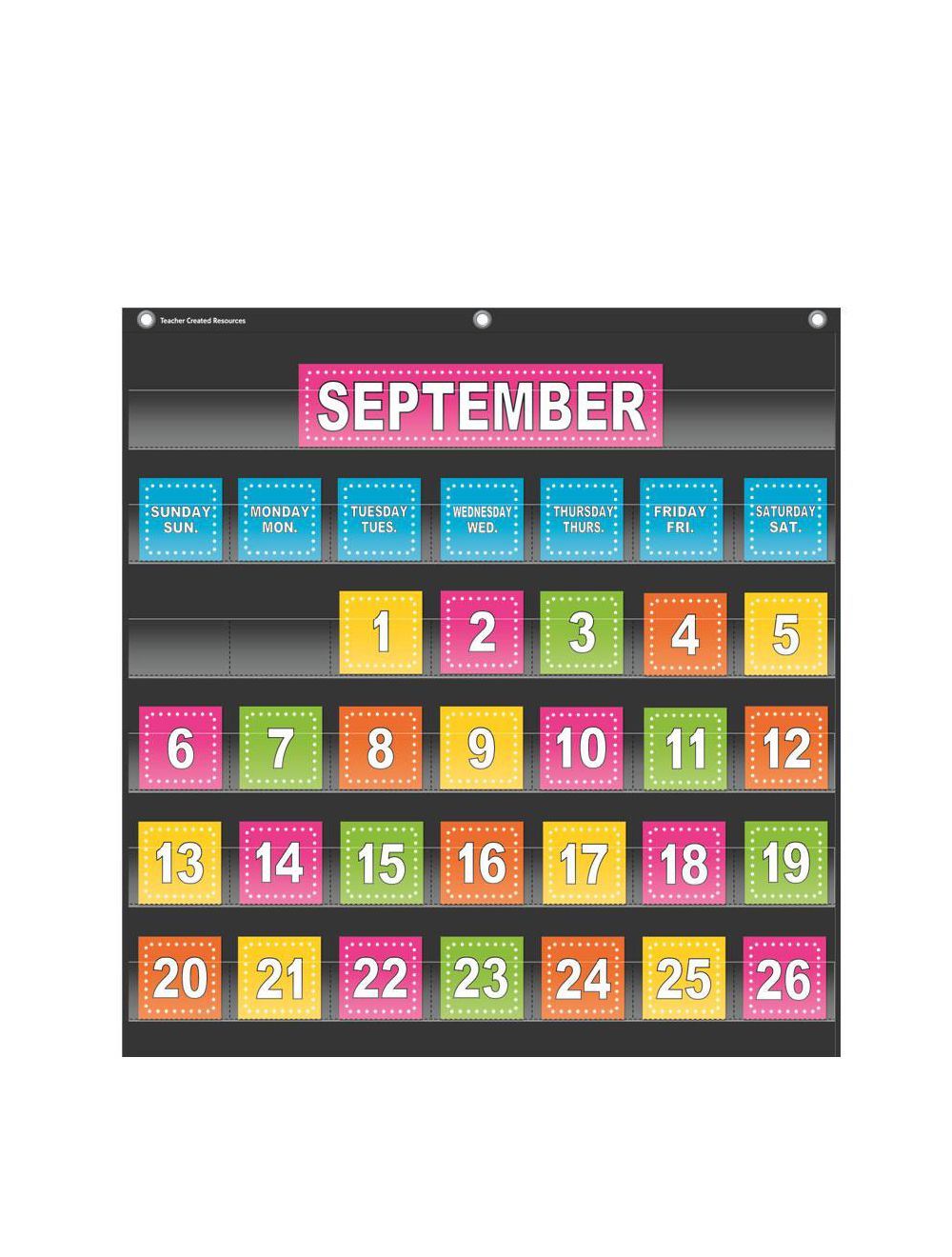 Calendar Pocket Chart