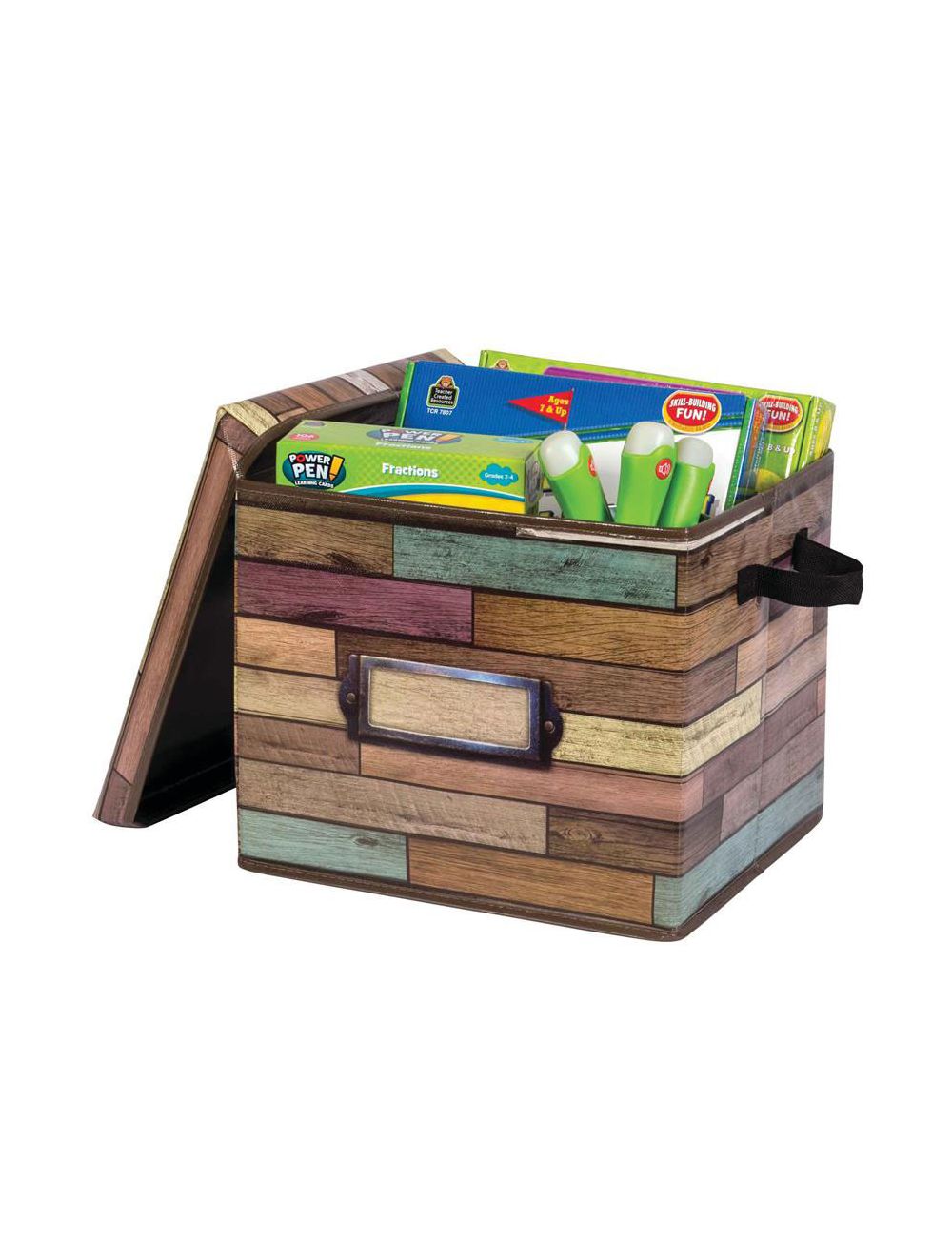 reclaimed wood toy box