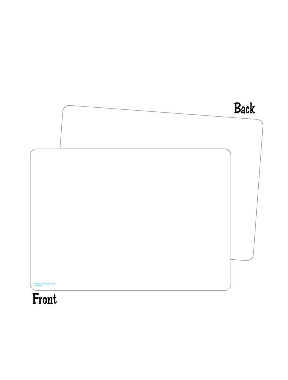 2 sided dry erase board