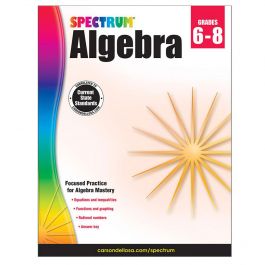 Spectrum Algebra Book Grades 6-8