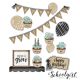 Schoolgirl Style Stylish Birthday Bulletin Board