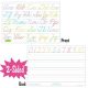 Cursive Writing Smart Poly 2-Sided Learning Mat