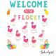 Simply Stylish Tropical Welcome to the Flock BB