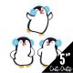 Winter Penguins Cut-Outs