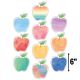 Watercolor Apples Cut-Outs