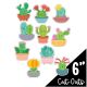 Happy Cactus Crew Cut-Outs