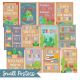 Happy Cactus Positive Sayings Small Poster Pack