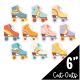 Roller Disco Skates Cut-Outs