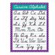 Traditional Cursive Alphabet Poster