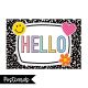 Composition Book Hello Postcards